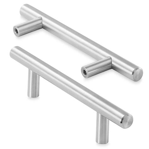 kitchen cabinet hollow vs solid stainless steel handle pulls|cabinet pulls and knobs.